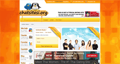 Desktop Screenshot of chatsiteleri.org