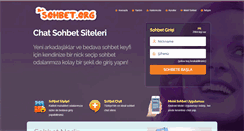 Desktop Screenshot of chatsiteleri.net