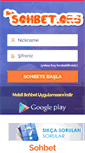 Mobile Screenshot of chatsiteleri.net