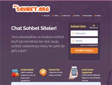 Tablet Screenshot of chatsiteleri.net